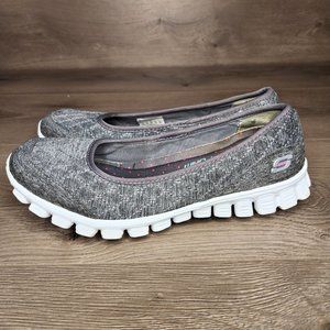 Skechers Sport Women's EZ Flex 2 Slip-On Size 7 Gray